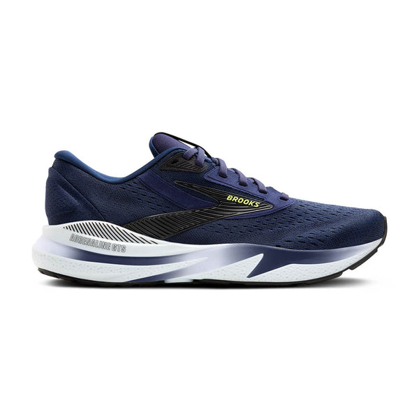 This Adrenaline GTS 24 has a navy blue upper and a white midsole.