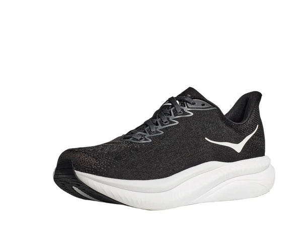 A large white Hoka logo is printed near the ankle on the medial side of the upper.