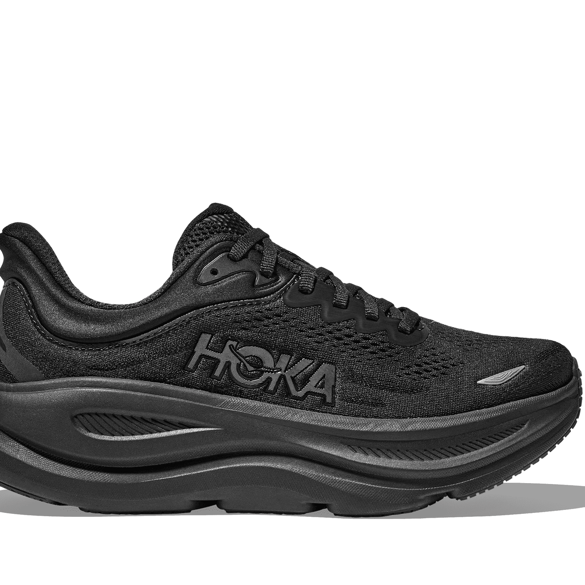 Hoka One One Bondi Running Shoes 7 Men 9 Black Sneakers 1110518 BBLC Trainer Gym HOKA Men main image 2