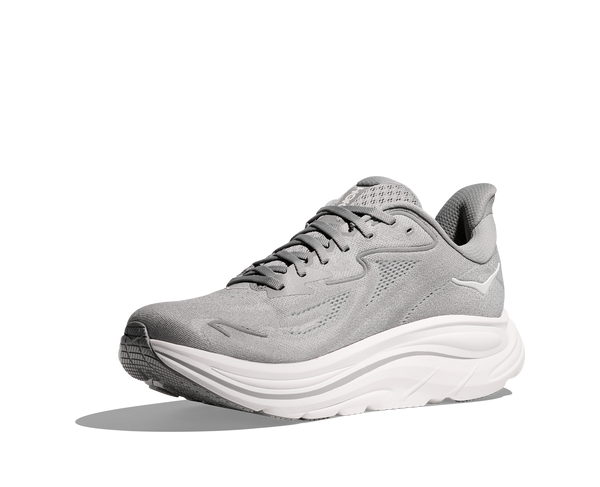 A light grey line runs through the middle of the white midsole.
