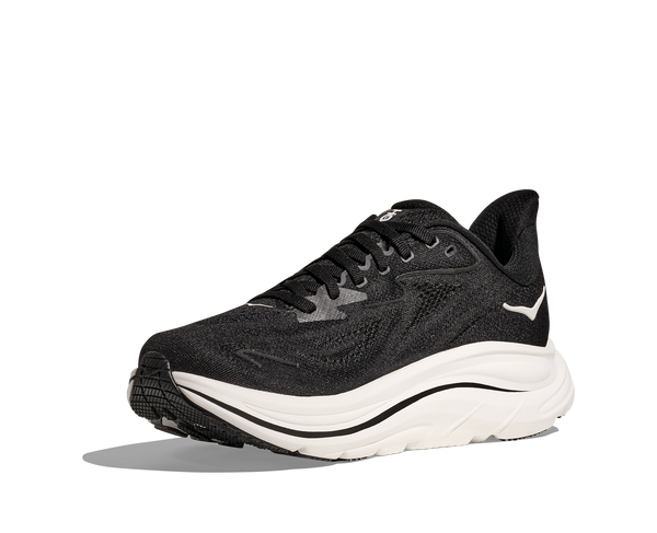 A black line runs through the middle of the white midsole.