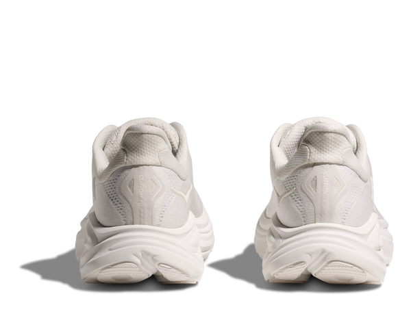 Clifton 10 is printed on the heel of the shoe.