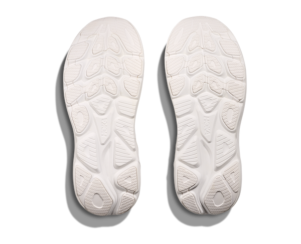 The outsole uses white rubber to match the midsole.