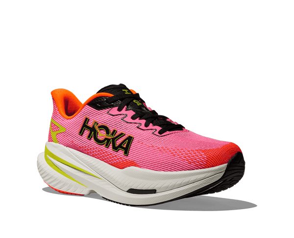 Neon yellow accents are near the heel of the midsole and the upper.