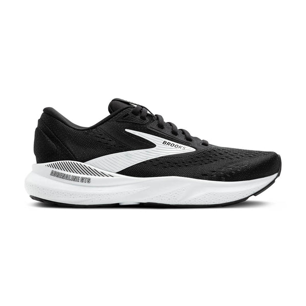 This Adrenaline GTS features a black upper with a white midsole.
