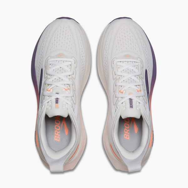 The top down view of these somes shoes brings attention to the very soft looking mesh.