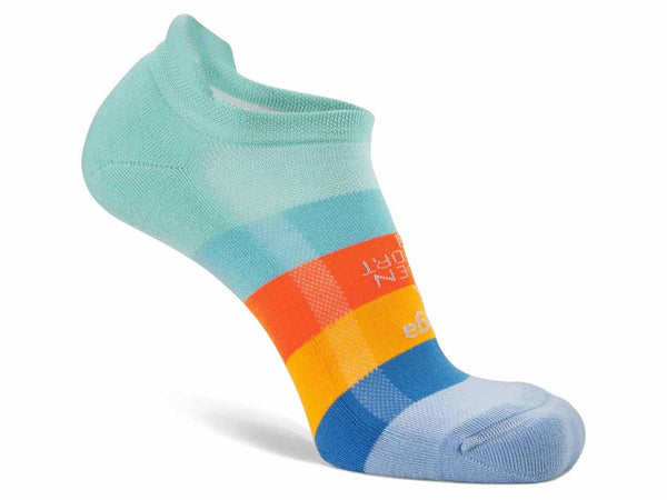 Multi color no show tab sock