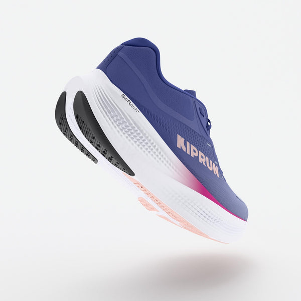 Kiprun running shoe on a light gray background
