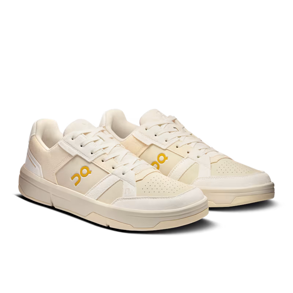 A pair of On Roger lifestyle shoes that have a tonal look.