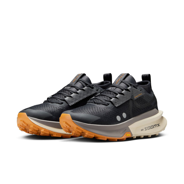 This Nike Zegama is almost all black except for the midsole that is 2 tone.