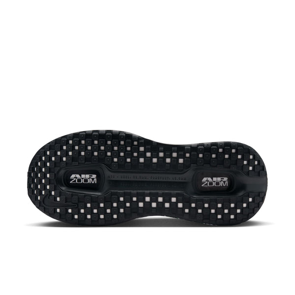 Black shoe sole with 'Air Zoom' branding on a white background.
