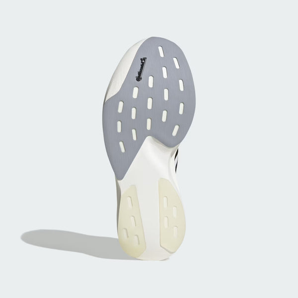 The outole of the adidas running shoe for women is made out of Continental Rubber.