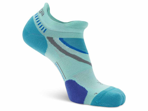 No show tab blue socks