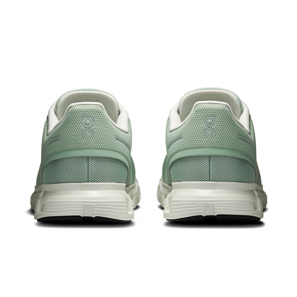 The heel area of an On Cloud 6 for men.