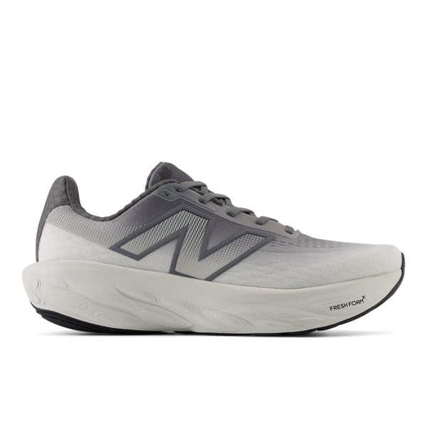 This entire shoe is a slight shade of grey, including the midsole that is a very light shade.