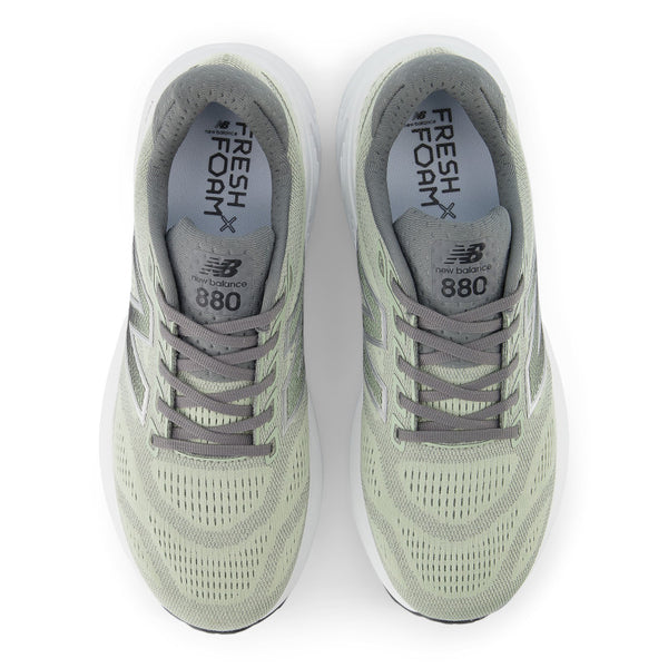 Pair of New Balance Fresh Foam X 880 running shoes on a white background.
