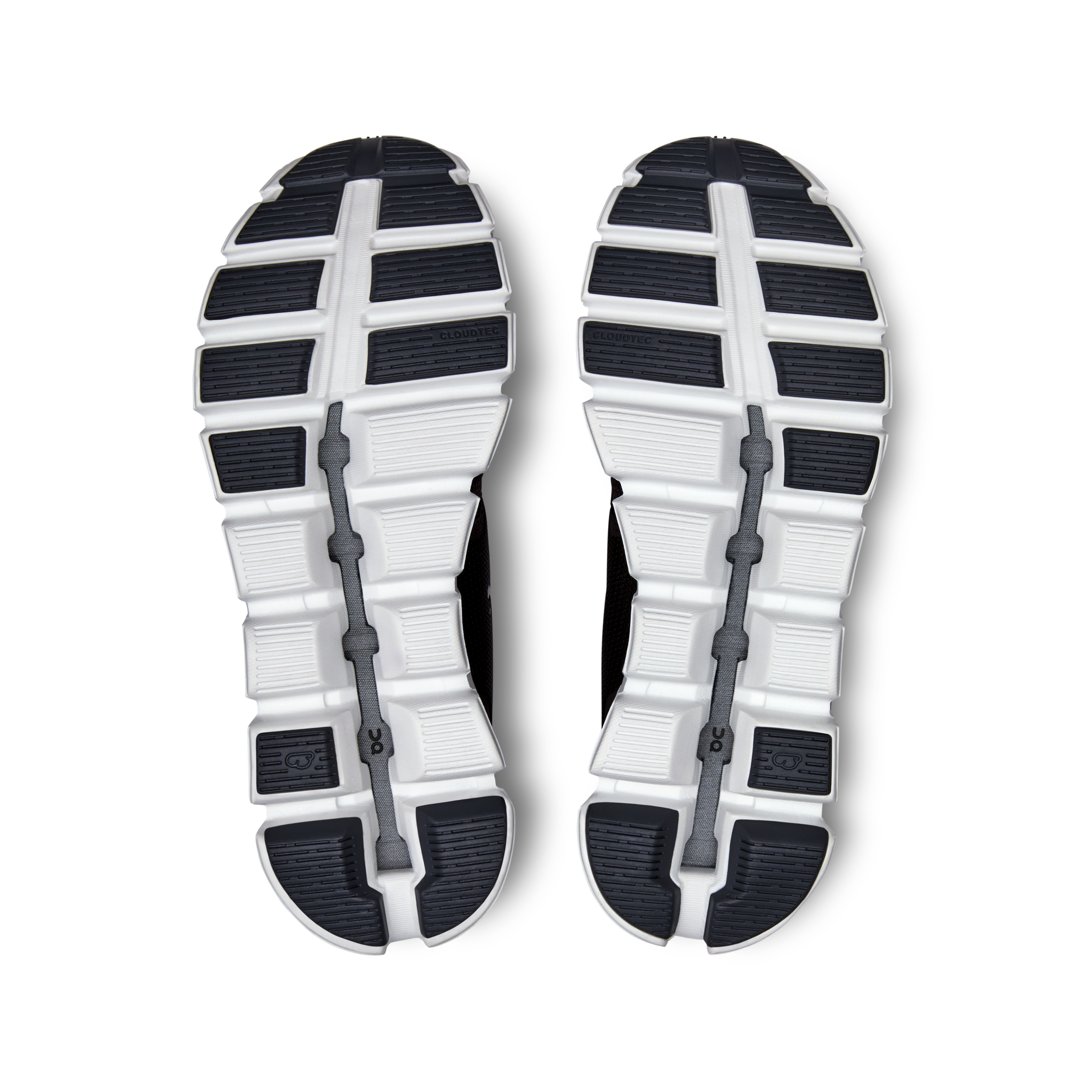 Bottom (outer sole) view of the Women's Cloud 5 in Mulberry/Eclipse