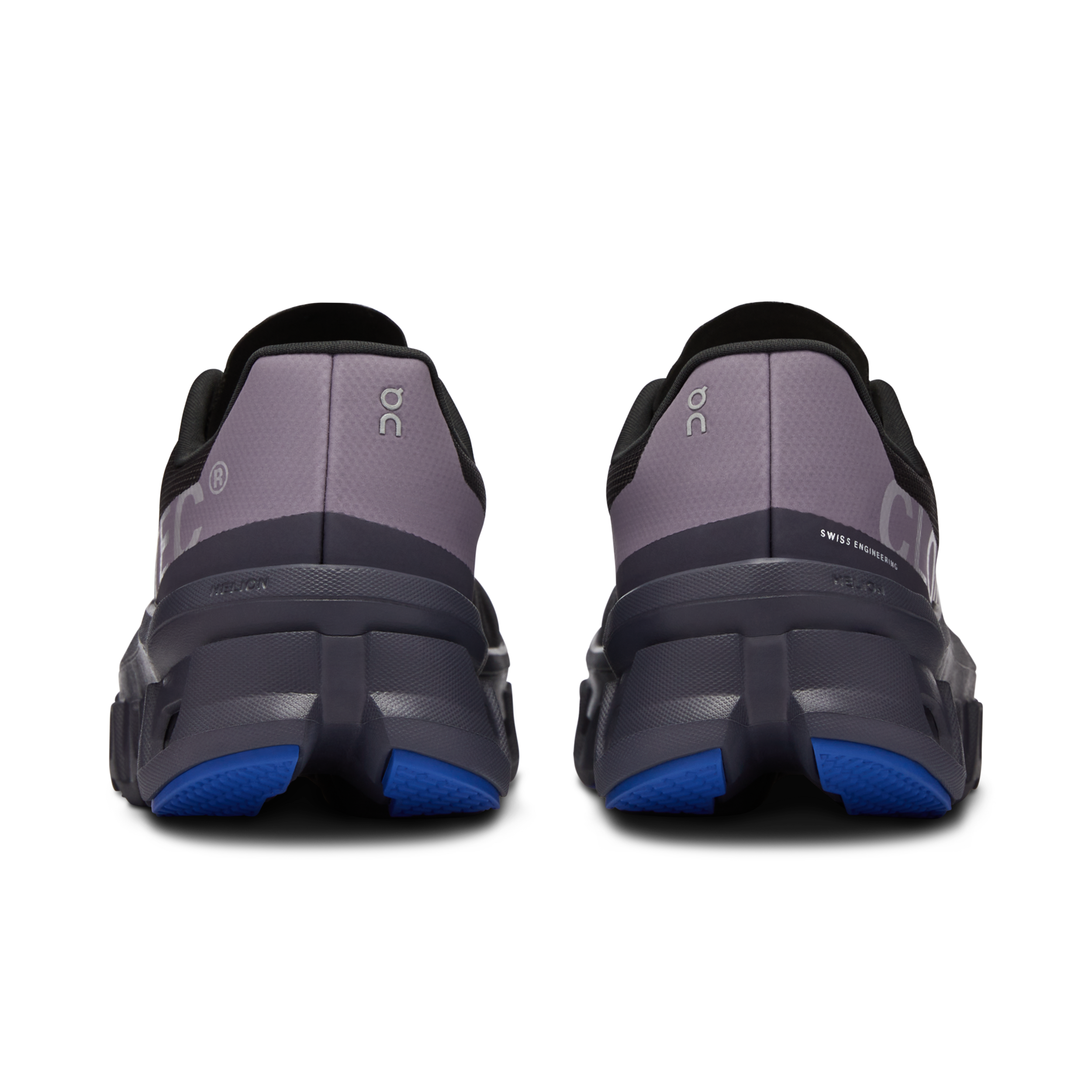 Back view of the Women's Cloudmonster in Magnet/Shark