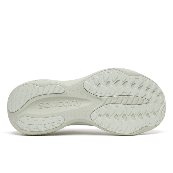 Saucony shoe sole on a white background