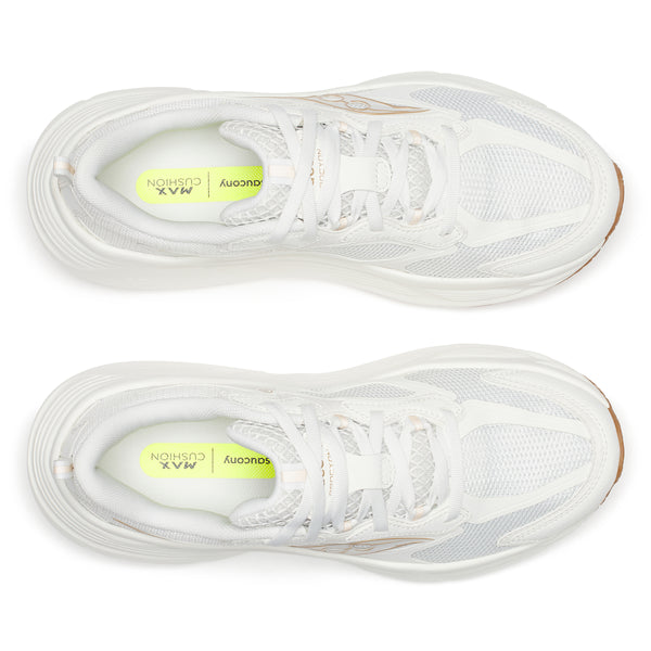 White running and lifetyle shoes with a visible brand logo on a white backgroundf