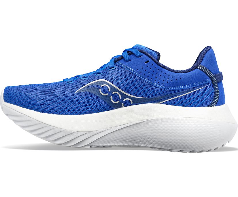 Medial view of the Men's Kinvara Pro in SuperBlue/Indigo
