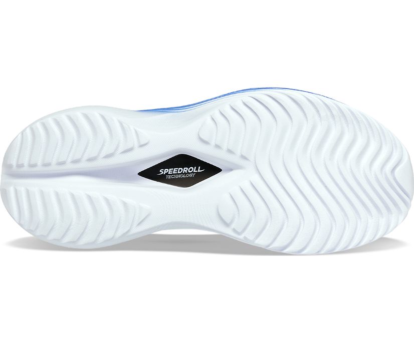 Bottom (outer sole) view of the Men's Kinvara Pro in SuperBlue/Indigo