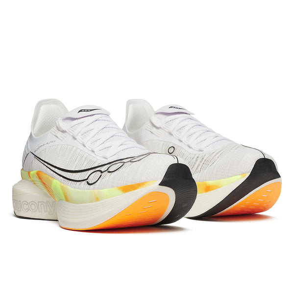 The top part of the midsole color is bright and matches some of the color on the outsole.