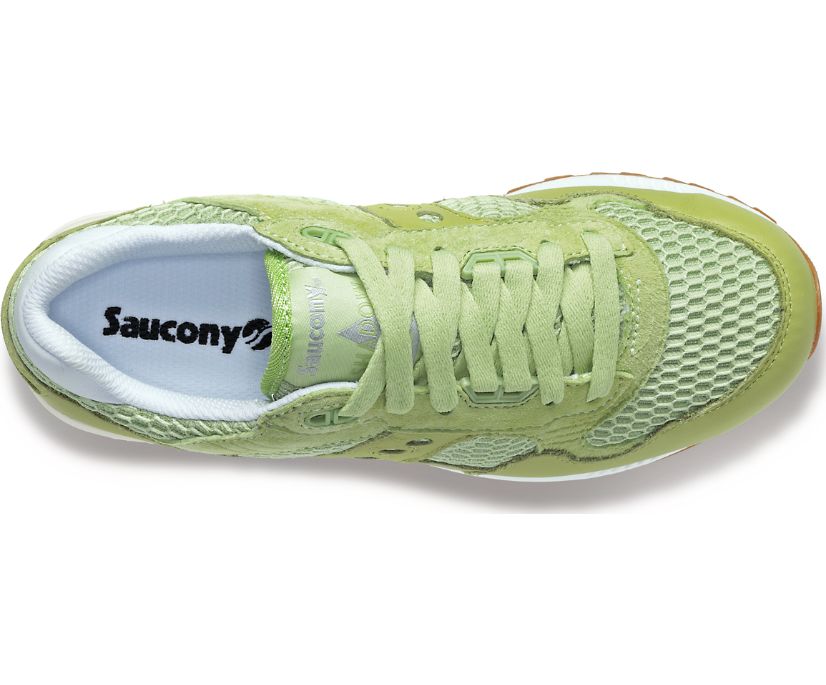 Top view of the Women's Shadow 5000 Summer by Saucony in the color Mint