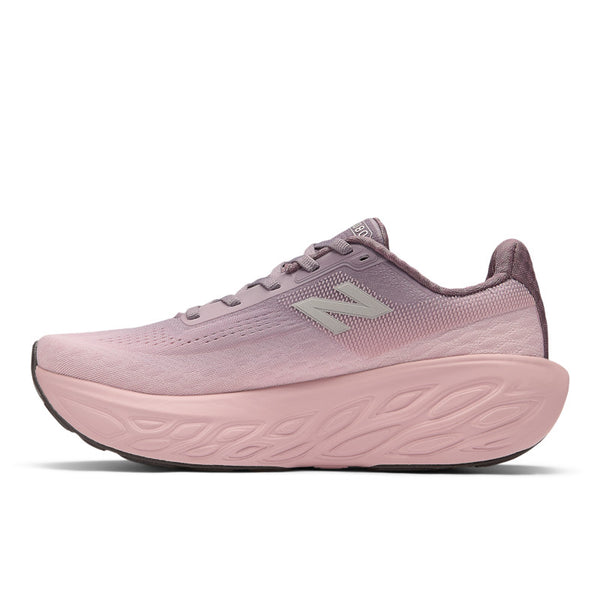The upper of this NB women's running shoe has a very soft look to it.
