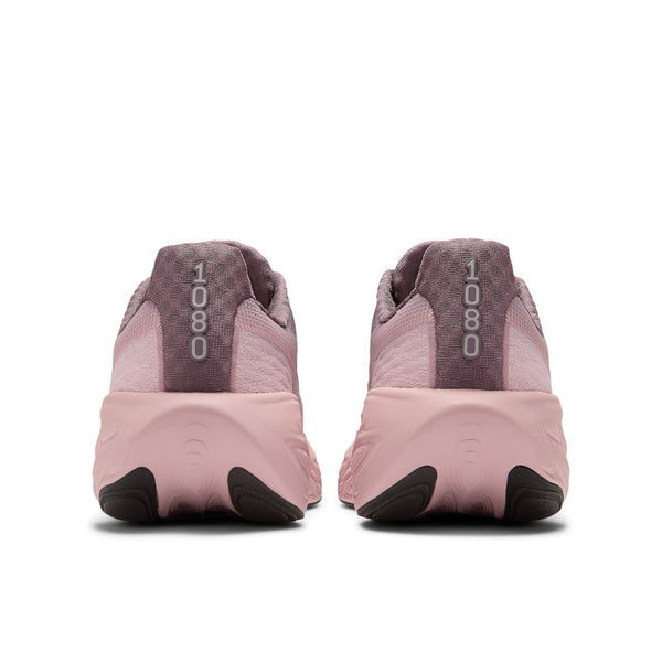 The heel of this NB running shoe has the model name 1080 written vertically.