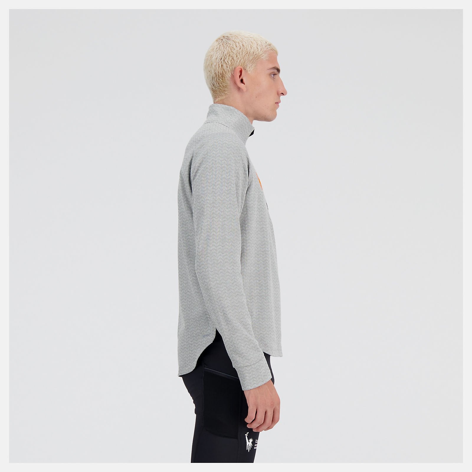 NYC Marathon NB Heat Grid Half Zip