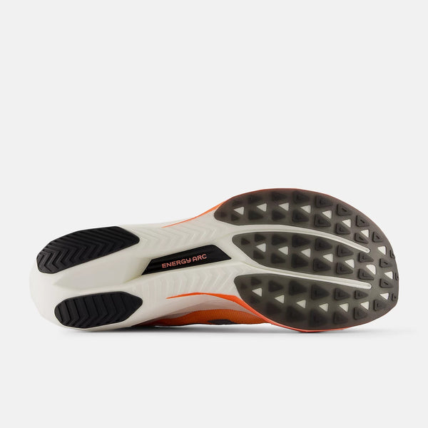 Close-up of a running shoe sole with 'ENERGYCORE' branding on a white background