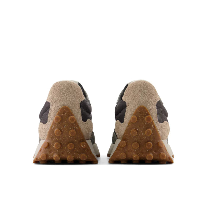 Back view of the Men's 327 in the color Harbor Grey