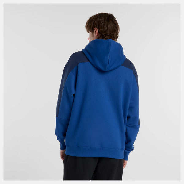 The hooded design makes for extra coverage.