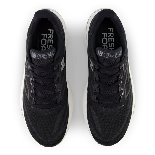 When viewed from above the shoe is all black with the exception of a few grey highlights around the eyelets and the logos