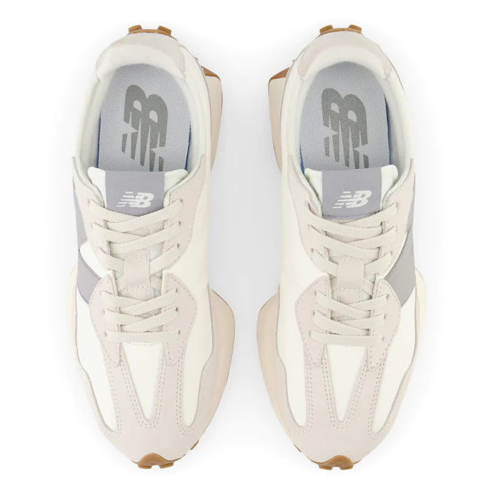 Top view of the Men's 327 in Moonbeam/Grey