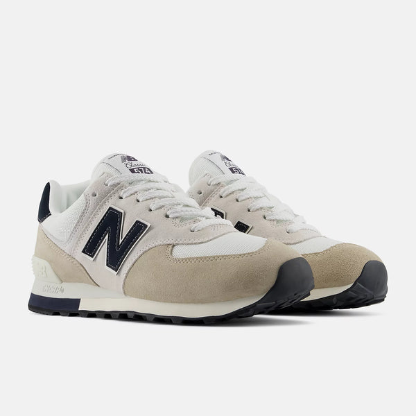 Pair of New Balance sneakers on a white background