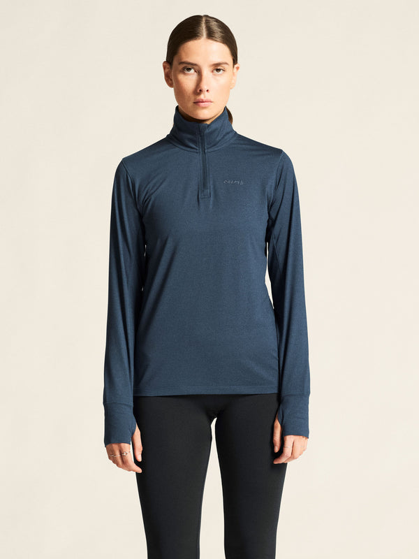 Flow half zip womens midlayer