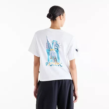 Women's NYC Marathon Graphic T Shirt - RUNYC