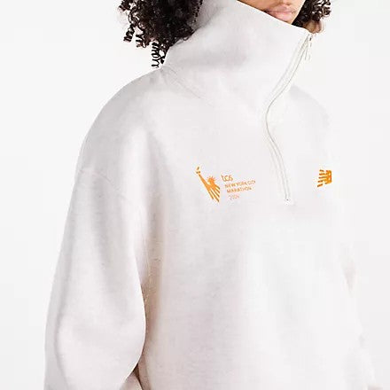 Women's NYC Marathon Trackside Fleece Half Zip