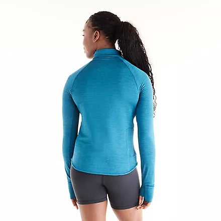 Women's NYC Marathon RC Essential Heat Grid 1/2 Zip