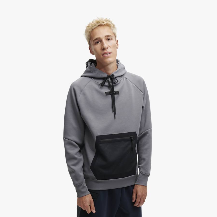 Front view of the Men's Hoodie by ON in the Rock