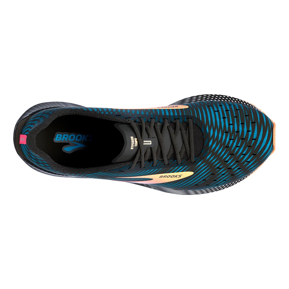 Top view of the Men's Hyperion Tempo in the color Blue/Phantom/Cosmo
