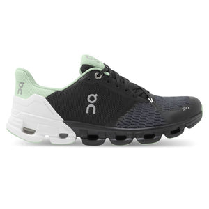 The Women's Cloudflyer is ON's most supportive running shoe.  The midfoot stability tube provides a little extra right when your foot needs it.  Combine that with lots of cushioning and a lightweight feel you get a great running shoe.    This version comes in the Wide Fit.