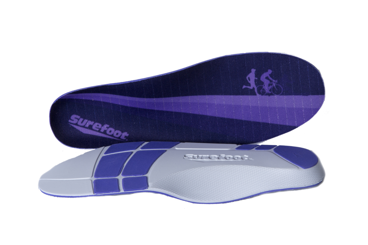 Image of the Women's Conforma Medio (medium arch for women) Insole by Surefoot in the color Purple
