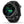 Black Garmin smartwatch with digital display on a white background