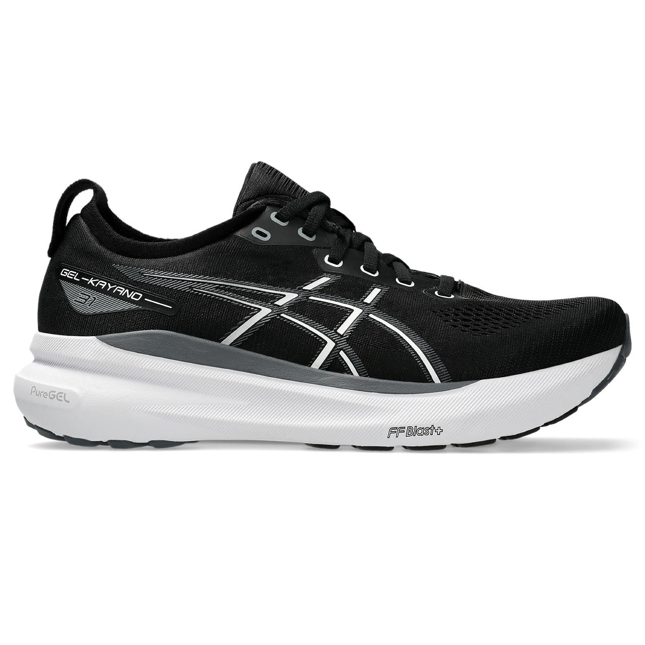 Move your mind with the Men's ASICS Kayano 31 shoe’s adaptive stability and premium comfort. ​​The 4D GUIDANCE SYSTEM™ helps provide adaptive stability. This helps you experience a more supportive and balanced stride during your distance training. ​​