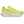 Bright yellow ASICS running shoe for men with matcing laces.