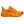Orange ASICS NovaBlast 5 running shoe on a white background
