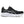 Men's ASICS black and white running shoe with visible brand logo.
